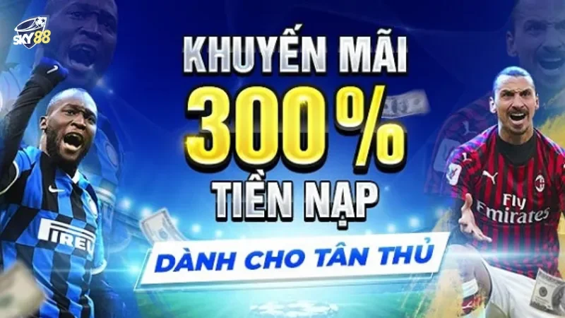 Khuyến mãi hấp dẫn khi tải app Sky88